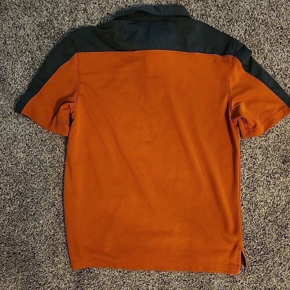 Medium Tehama Green Whirlwind Golf Polo Shirt Odor Resistant Moisture Wicking - Picture 8 of 10